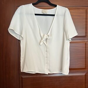 Sezane Eloine Cream (Ecru) Blouse